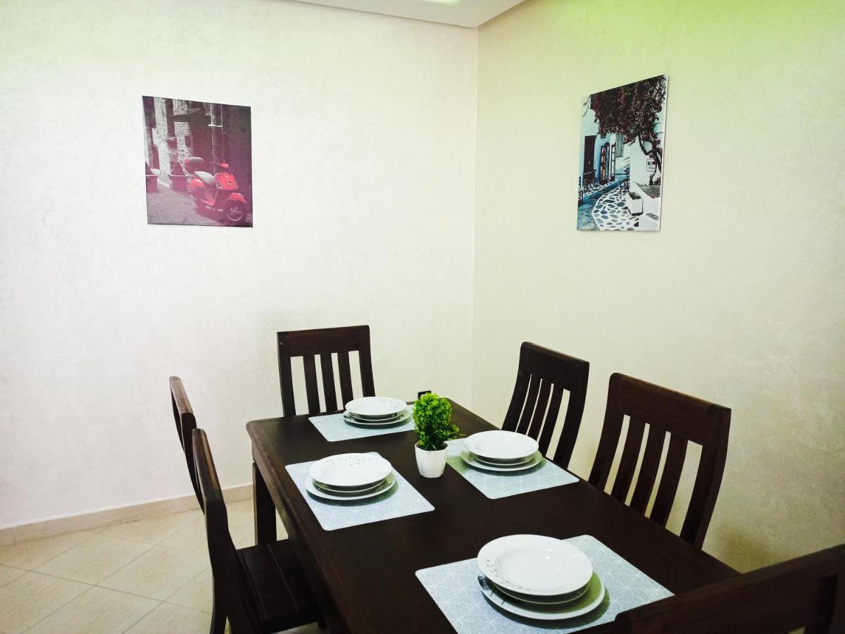 Fantastique Appartement Nouveau Meuble Avec Wifi & Netflix A Proximite Du Marjane Tanger Luaran gambar