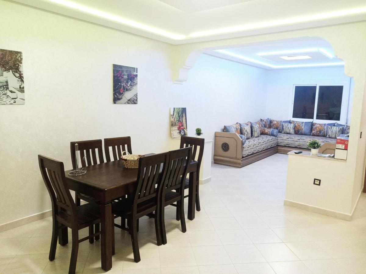 Fantastique Appartement Nouveau Meuble Avec Wifi & Netflix A Proximite Du Marjane Tanger Luaran gambar